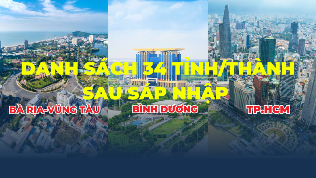Thông tin mới nhất về Danh sách và tên gọi dự kiến 34 tỉnh sau sáp nhập- Ảnh 1.