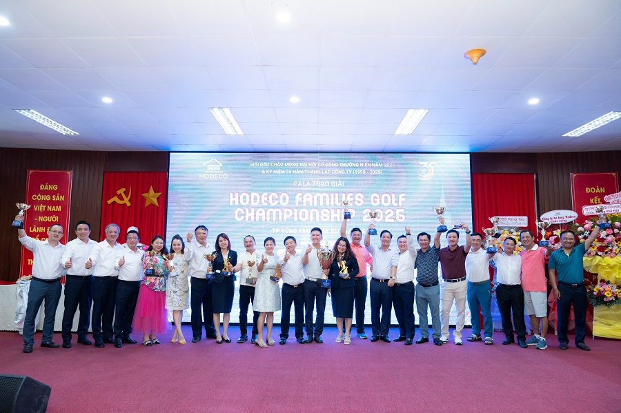 Gần 120 golfers tham dự HODECO Families Golf Championship 2025 - Ảnh 2.
