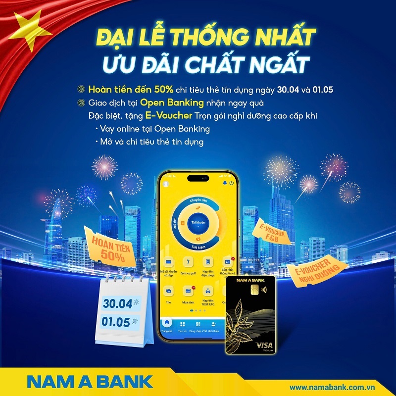 Ngân hàng tung ưu đãi dịp Lễ 30/4-1/5- Ảnh 2.