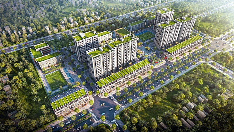 Khởi công 5 tòa nhà ở xã hội tại KCN Đồng Văn I Hà Nam- Ảnh 1.