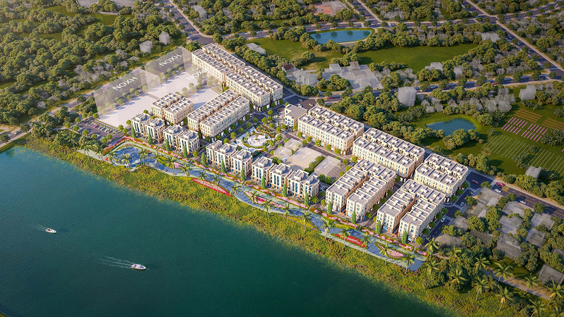 Phú Thị Riverside: Tổ hợp liền kề shophouse, biệt thự, nhà ở xã hội tại Hà Nội- Ảnh 1.