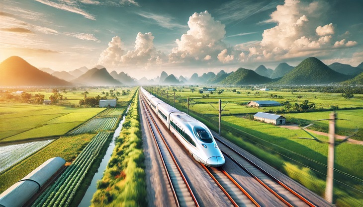 Phó Thủ tướng chỉ đạo xem xét đề xuất làm đường sắt tốc độ cao 62 tỷ USD của Vinspeed- Ảnh 1.