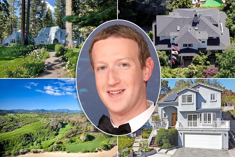 Khám phá danh mục bất động sản trị giá 300 triệu hi88.con của CEO Mark Zuckerberg- Ảnh 1.