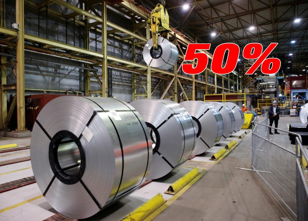 Mỹ chính thức áp thuế 50% đối với nhôm, thép nhập khẩu- Ảnh 1.