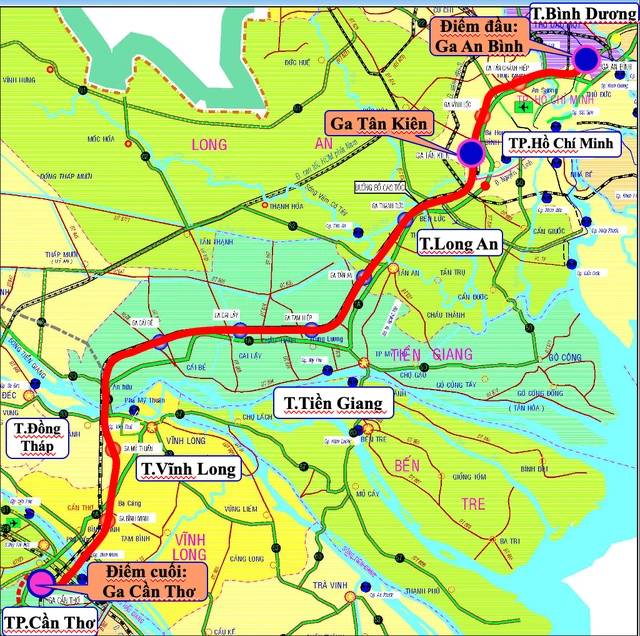 Thông tin mới về tuyến đường sắt dài hơn 175km kết nối TP.HCM với Cần Thơ- Ảnh 1.