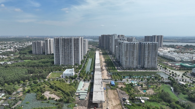 Vành đai 3 - Metro - sân bay Long Thành tăng tốc, Vinhomes Grand Park thành “cửa sổ tương lai” của bất động sản TP.HCM- Ảnh 1.