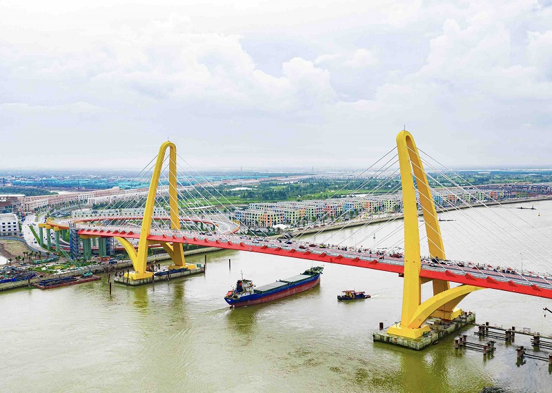 Vingroup thông xe cầu hơn 2.300 tỷ kết nối đảo Vũ Yên đến trung tâm thành phố Hải Phòng- Ảnh 1.