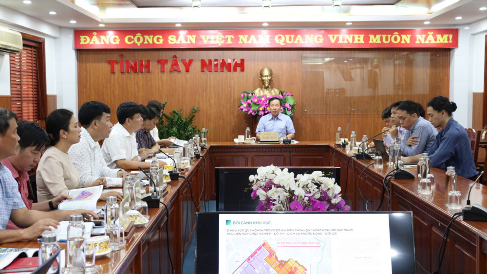 Một xã của Tây Ninh được đề xuất phát triển Khu công nghiệp công nghệ cao và đô thị xanh 400ha- Ảnh 1.