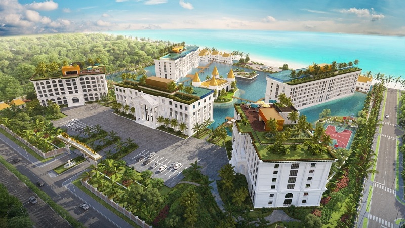 Ngân hàng Indovina đấu giá khoản nợ 570 tỷ đồng liên quan dự án Hoi An Golden Sea- Ảnh 1.