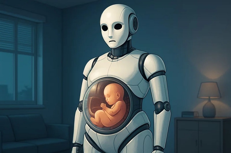 Trung Quốc phát triển robot mang thai hộ với tử cung nhân tạo, dự kiến ra mắt trong vòng một năm- Ảnh 1.