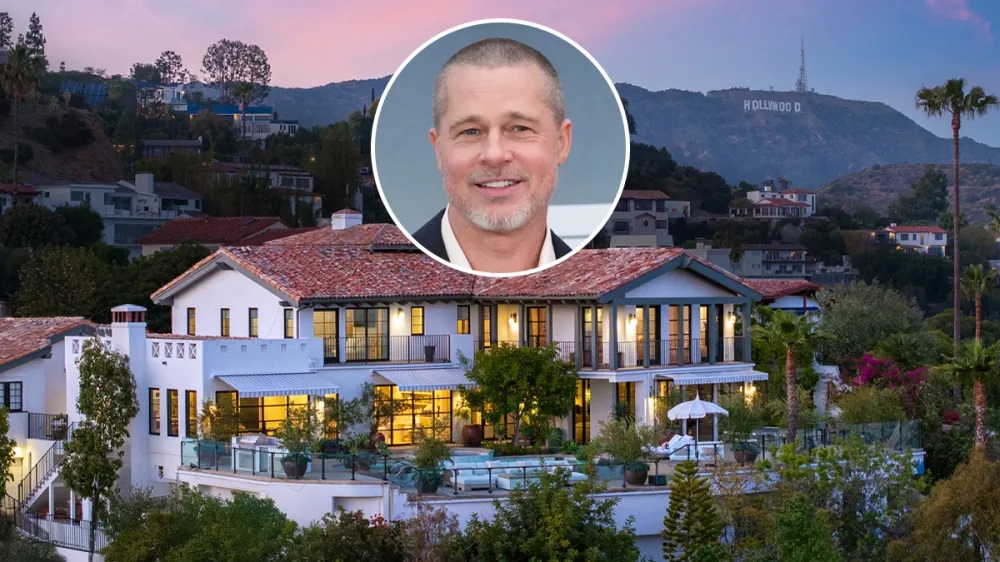 Cận cảnh biệt thự 12 triệu USD của Brad Pitt mới mua tại Hollywood Hills- Ảnh 1.
