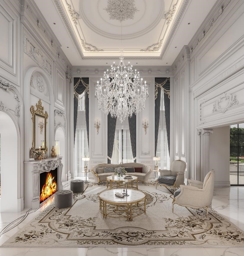 Khám phá không gian biệt thự hơn 300m2 với xem bong da truc tiep cup c1 cách tân cổ điển sang trọng- Ảnh 2.