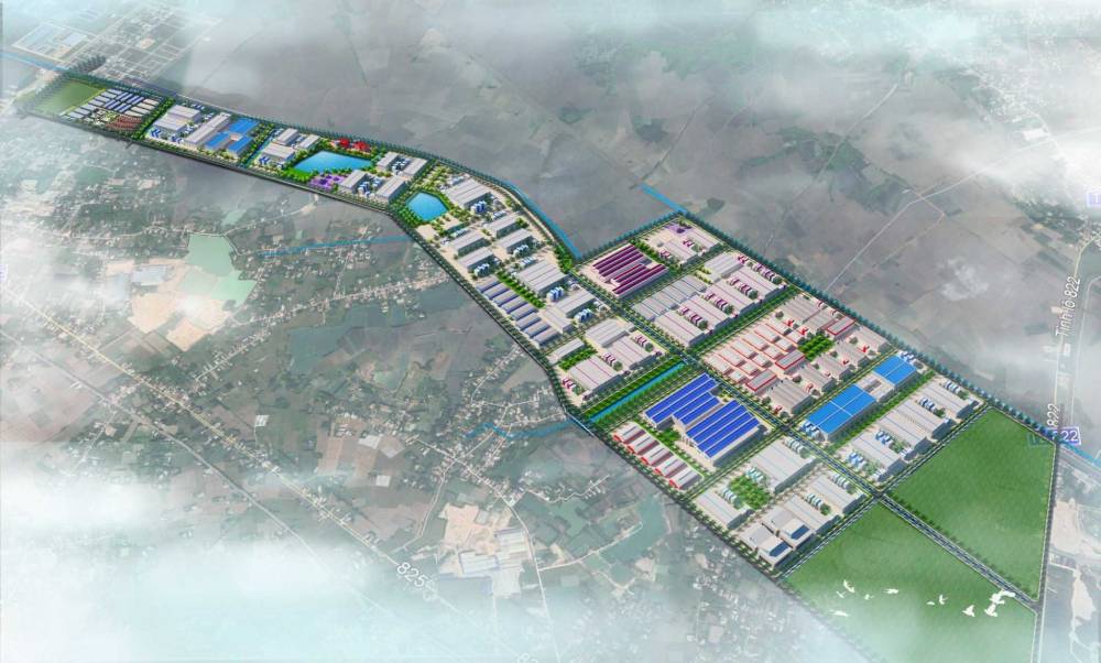 Gỡ vướng bồi thường, giải phóng mặt bằng khu công nghiệp 466ha giáp ranh TP.HCM- Ảnh 1.