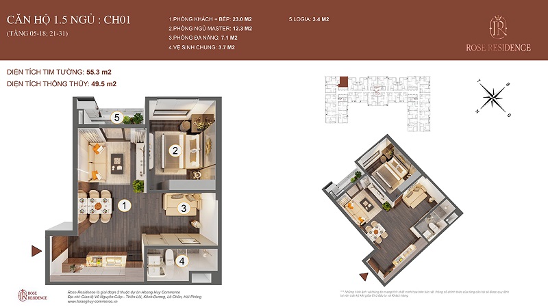 Tòa Rose Residence: Chung cư Hoàng Huy Commerce Hải Phòng- Ảnh 5. Tòa Rose Residence: Chung cư Hoàng Huy Commerce Hải Phòng- Ảnh 5.