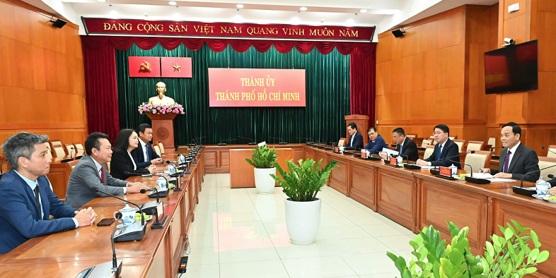 B&iacute; thư Th&agrave;nh ủy TP.HCM mong muốn tập đo&agrave;n Th&aacute;i Lan đầu tư v&agrave;o ph&aacute;t triển xanh- Ảnh 1.