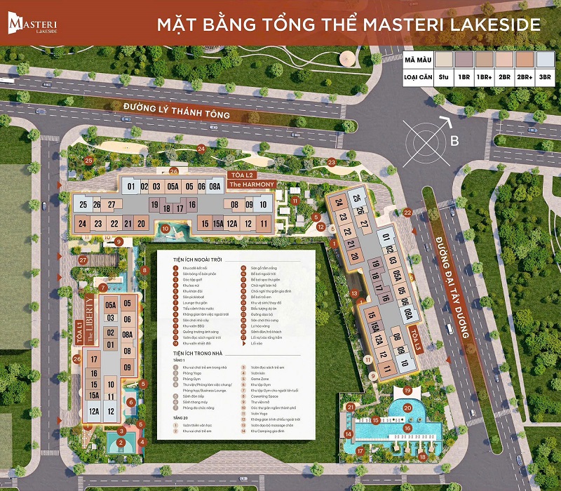 Masteri Lakeside: Phân khu tại Ocean Park 1 Gia Lâm- Ảnh 3. Masteri Lakeside: Phân khu tại Ocean Park 1 Gia Lâm- Ảnh 3.