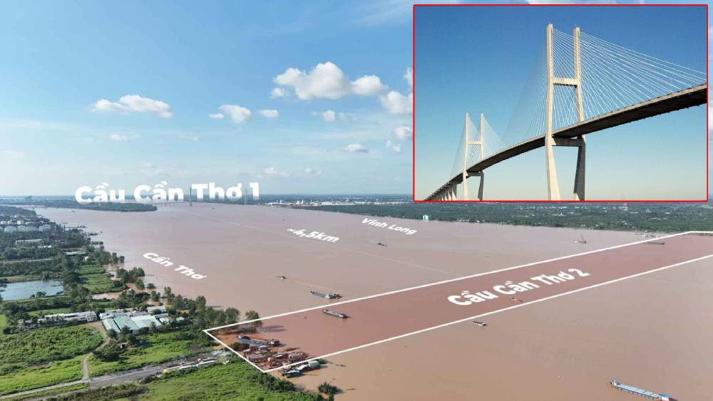 Vĩnh Long họp b&agrave;n phương &aacute;n đầu tư cầu Cần Thơ 2 v&agrave; đường dẫn hai đầu cầu- Ảnh 1.