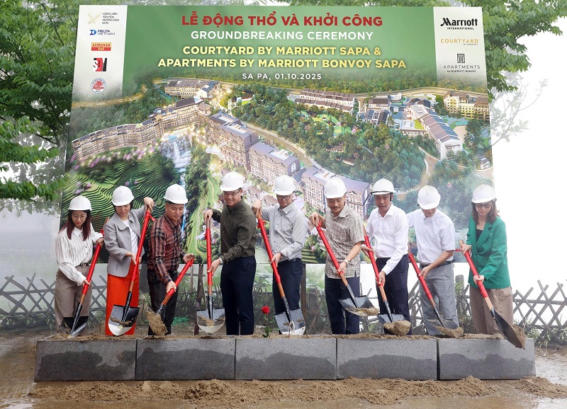 Lào Cai động thổ và khởi công tổ hợp khách sạn, căn hộ 5.500 tỷ đồng- Ảnh 1.