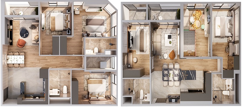 The Continental: Ph&acirc;n khu căn hộ thuộc Imperia Signature Cổ Loa- Ảnh 6.