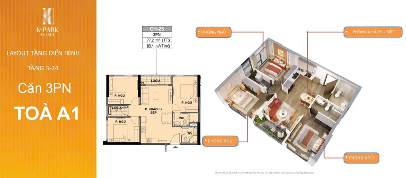 The K-Park Avenue: Phân khu tại Vinhomes Star City truc tiep bong da vtv6 Hóa- Ảnh 7.