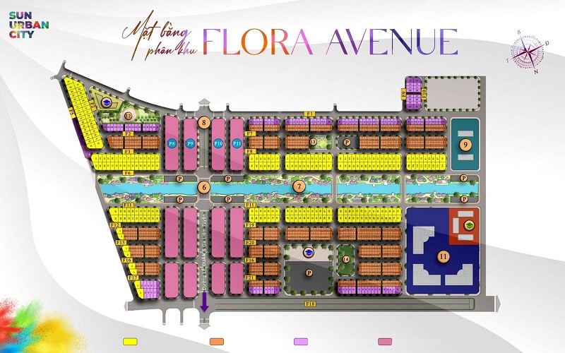 Flora Avenue: Ph&acirc;n khu tại Sun Urban City Ninh B&igrave;nh- Ảnh 3.