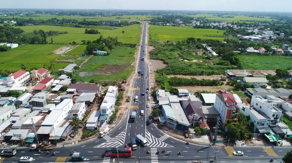 An Giang sắp làm tuyến đường 6 làn xe kết nối Rạch Giá với Long Xuyên- Ảnh 1.