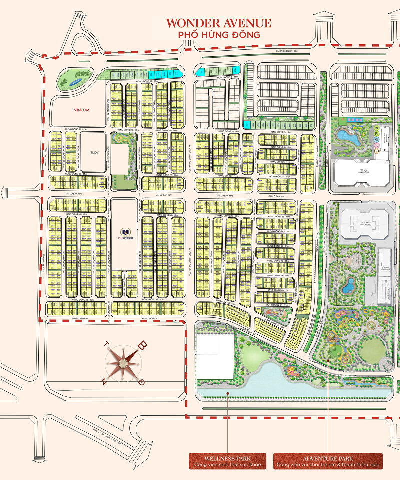 Phân khu Hừng Đông - Vinhomes Wonder City Hà Nội- Ảnh 3.