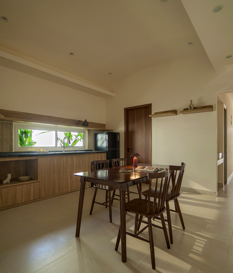 Nhà cấp 4 Bình Dương tối giản sân vườn chiếm nửa đất sau nhiều thay đổi thiết kế- Ảnh 9. Nhà cấp 4 Bình Dương tối giản sân vườn chiếm nửa đất sau nhiều thay đổi thiết kế- Ảnh 9.