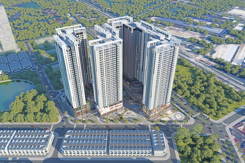 Phân khu xem bong da truc tiep cup c1 -Khu đô thị Economy City Hưng Yên- Ảnh 1.