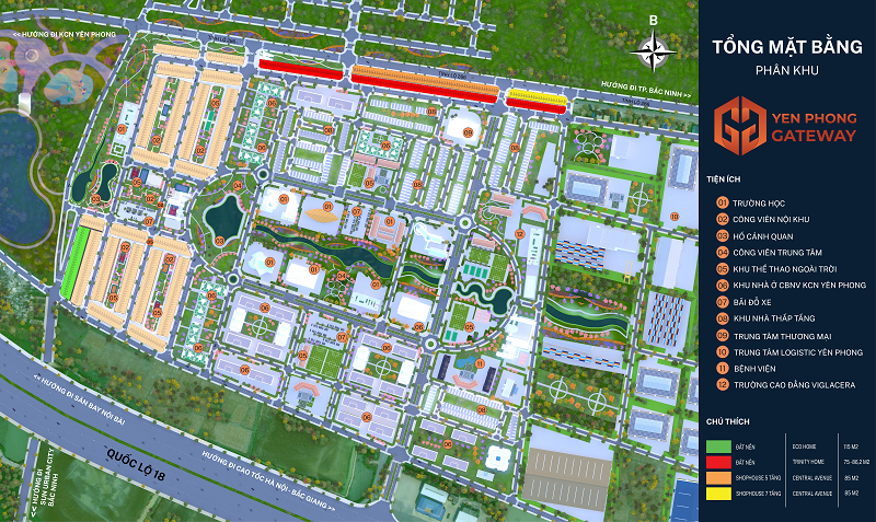 Phân khu Yên Phong Gateway: Khu nhà ở Đông Yên tại Bắc Ninh- Ảnh 2.