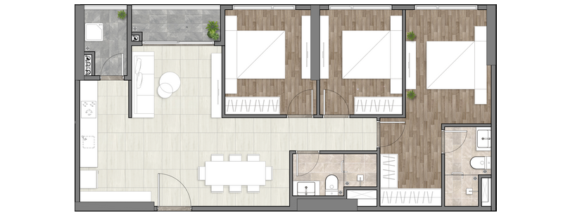 Phân khu Seatia Edenia: Khu đô thị Eco Xuân TP.HCM- Ảnh 6.