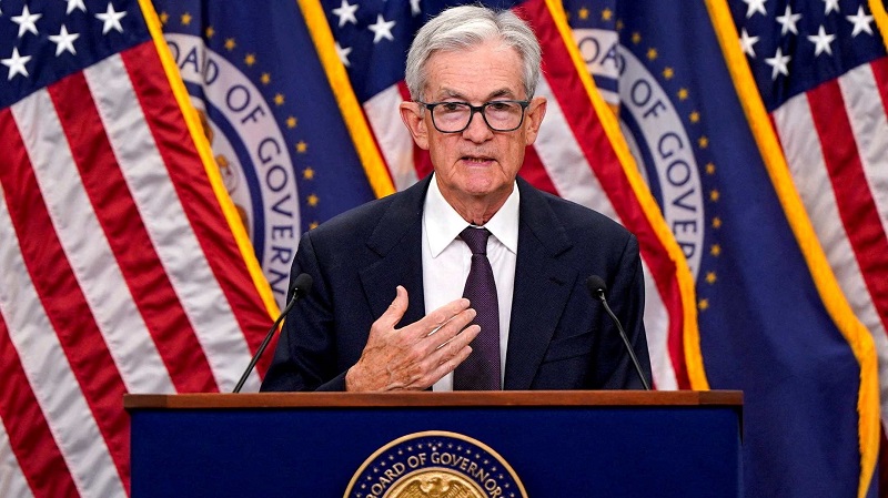 Fed chính thức cắt giảm lãi suất 0,25%, thị trường hạ kỳ vọng giảm thêm trong tháng 12- Ảnh 1. Fed chính thức cắt giảm lãi suất 0,25%, thị trường hạ kỳ vọng giảm thêm trong tháng 12- Ảnh 1.