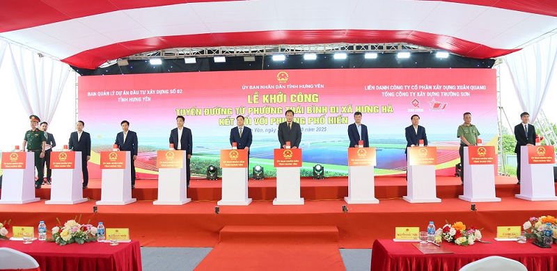 Hưng Yên khởi công tuyến đường kết nối phường Phố Hiến, vốn đầu tư hơn 4.900 tỷ đồng- Ảnh 1. Hưng Yên khởi công tuyến đường kết nối phường Phố Hiến, vốn đầu tư hơn 4.900 tỷ đồng- Ảnh 1.
