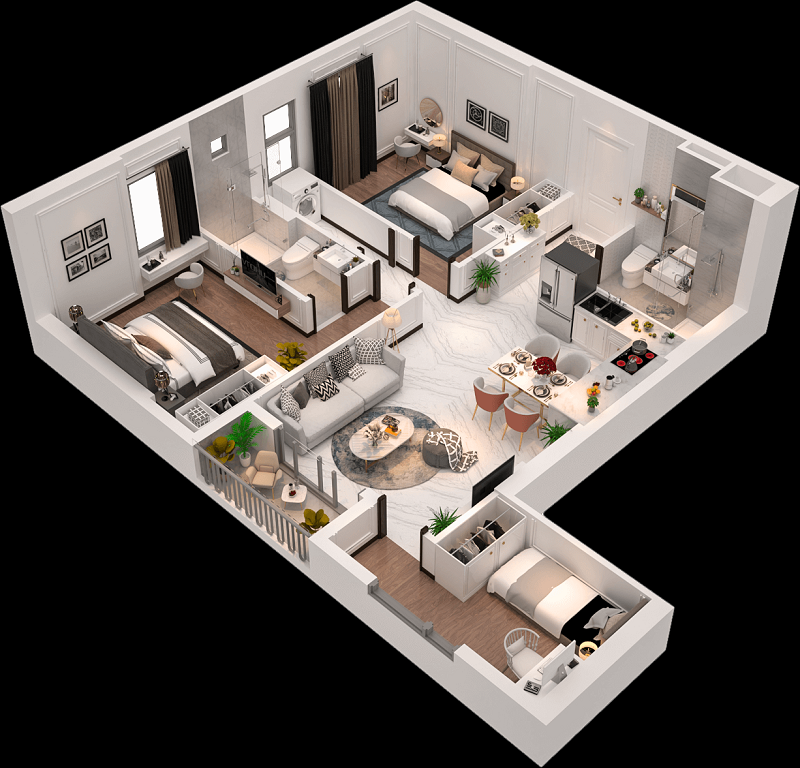 Maison Grand: Dự án căn hộ tại TP.HCM- Ảnh 7. xem bong da truc tiep nhanh nhat: Dự án căn hộ tại TP.HCM- Ảnh 7.