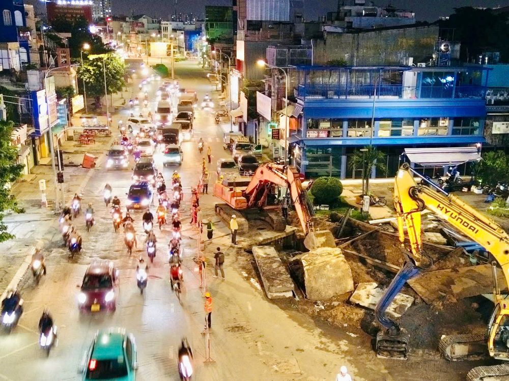 TP.HCM “dọn” hạ tầng ngầm chuẩn bị khởi công tuyến metro nối trung tâm với cửa ngõ Tây Bắc- Ảnh 1.