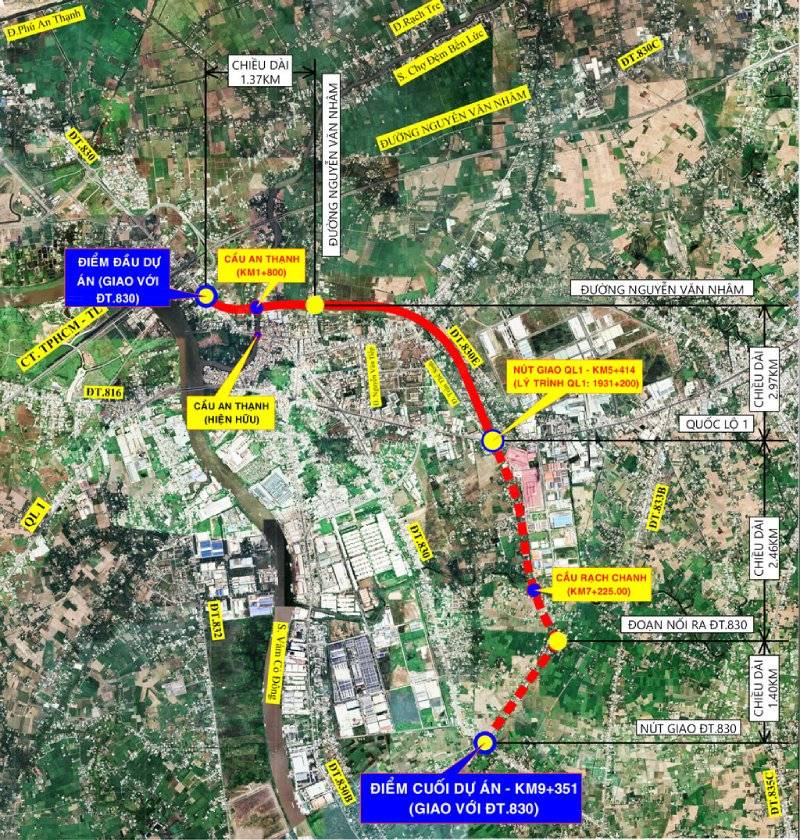 Tây Ninh điều chỉnh chủ trương đầu tư dự án ĐT.830E- Ảnh 1.