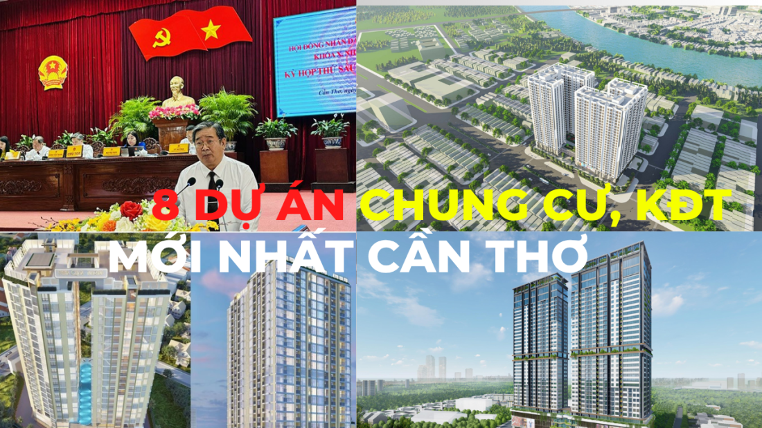 Danh sách 8 dự án chung cư, khu đô thị mới nhất tại Cần Thơ- Ảnh 1.