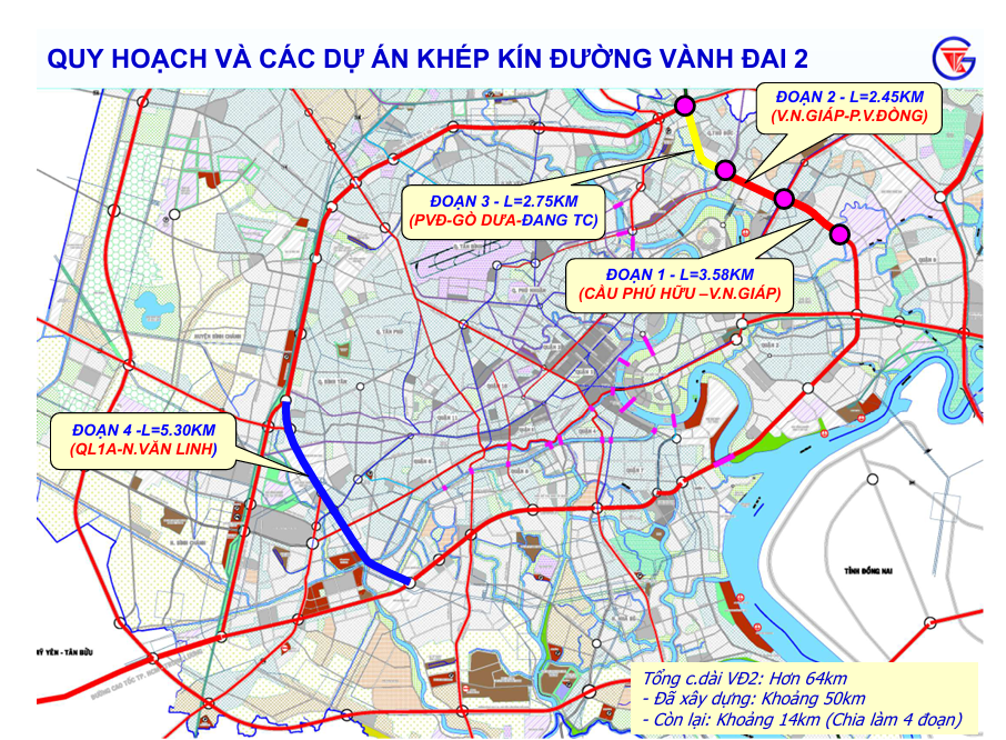 TP.HCM tiếp tục triển khai các đoạn Vành đai 2- Ảnh 1. TP.HCM tiếp tục triển khai các đoạn Vành đai 2- Ảnh 1.