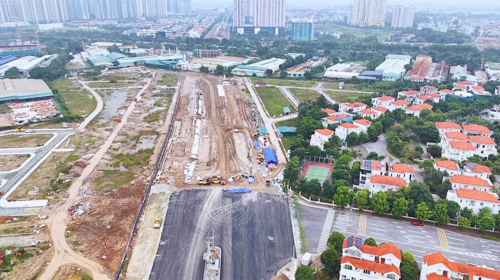 Nóng rực công trường tuyến vành đai gần 2.400 tỷ đồng- Ảnh 10.