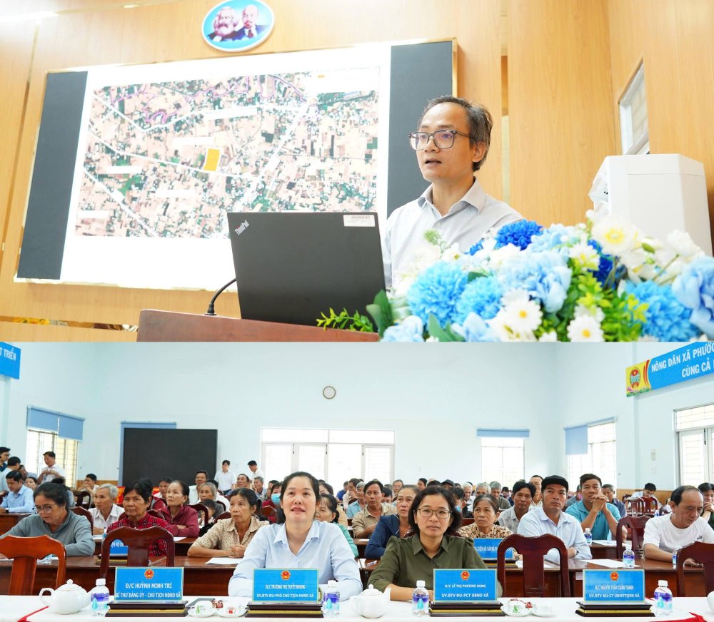 Đang lấy ý kiến người dân Tây Ninh về quy hoạch khu tái định cư dự án Vành đai 4 TP.HCM- Ảnh 1.