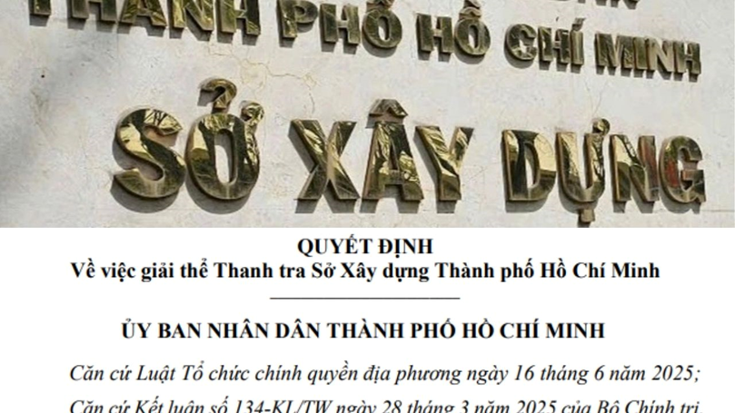 Sau giải thể Thanh tra Sở Xây dựng TP.HCM, công tác quản lý sẽ được hoạt động thế nào?- Ảnh 1.