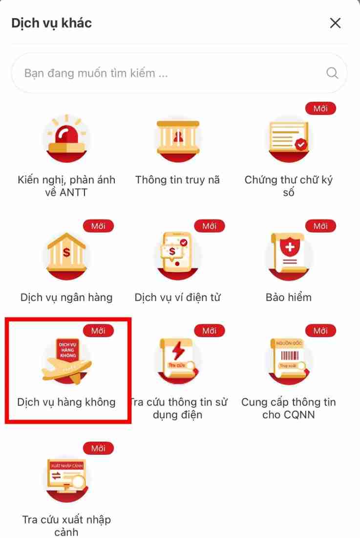 Hướng dẫn chi tiết làm thủ tục bằng VNeID khi đi máy bay từ 1/12- Ảnh 3.