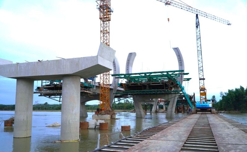 Tiến độ thực hiện các công trình trọng điểm trên địa bàn tỉnh Quảng Ngãi- Ảnh 1.