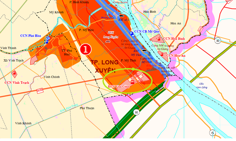 Khu công nghiệp Vàm Cống An Giang- Ảnh 1. Khu công nghiệp Vàm Cống An Giang- Ảnh 1.