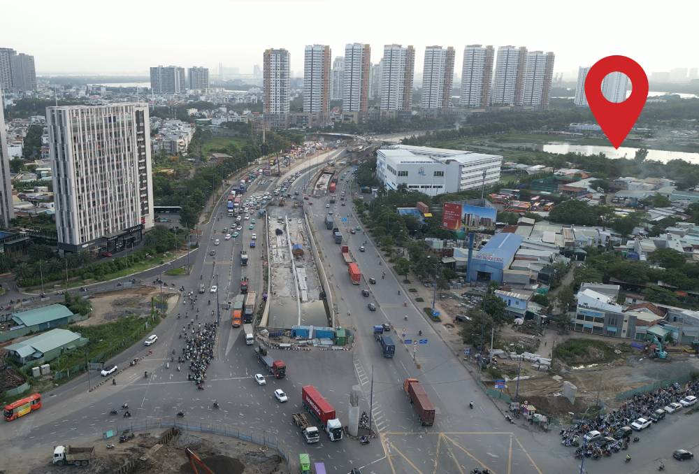 Thay bạn đi xem công trường xây nút giao 3.400 tỷ tại TP.HCM- Ảnh 15. Thay bạn đi xem công trường xây nút giao 3.400 tỷ tại TP.HCM- Ảnh 15.