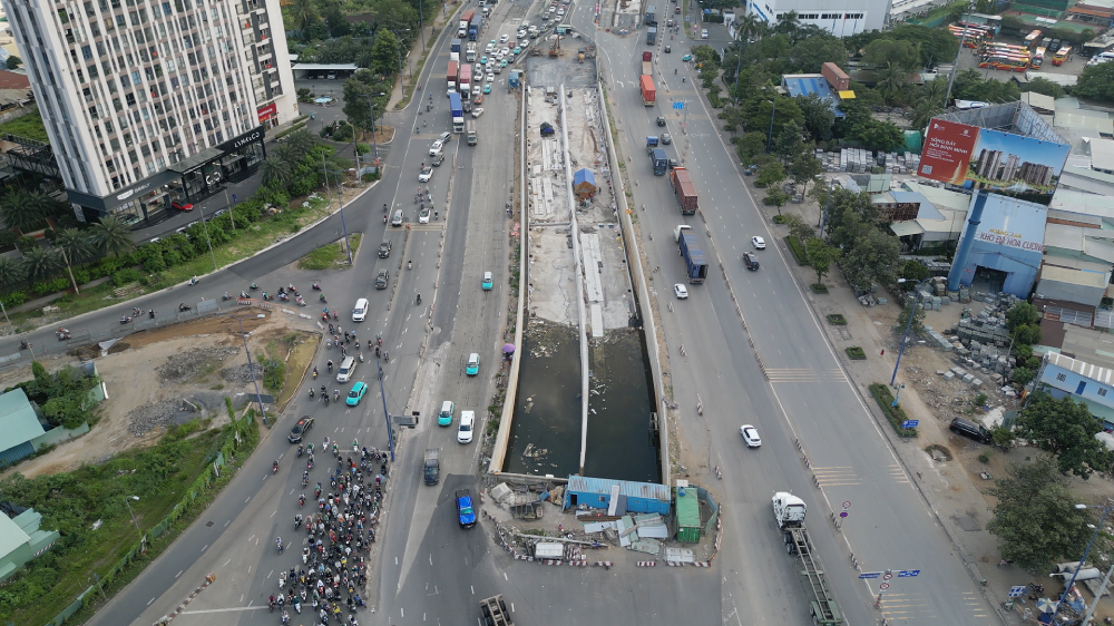Thay bạn đi xem công trường xây nút giao 3.400 tỷ tại TP.HCM- Ảnh 8. Thay bạn đi xem công trường xây nút giao 3.400 tỷ tại TP.HCM- Ảnh 8.