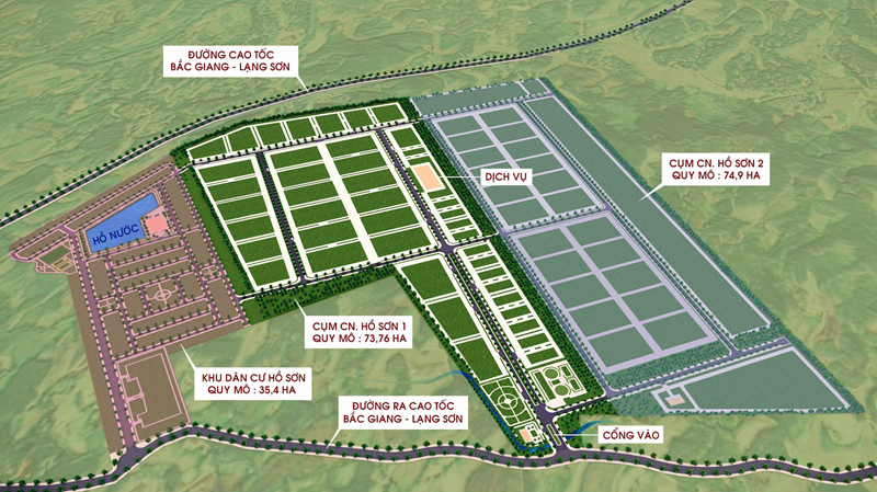 Cụm c&ocirc;ng nghiệp Hồ Sơn 1 Lạng Sơn- Ảnh 2.
