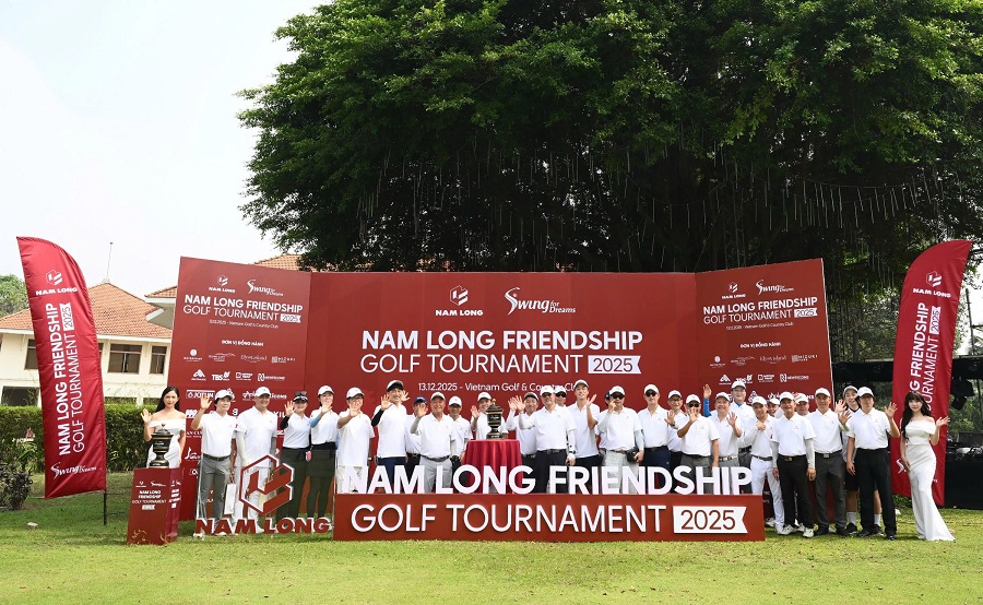 Giải golf Nam Long góp hơn 1,15 tỷ vào học bổng Swing for Dreams- Ảnh 1. Giải golf Nam Long góp hơn 1,15 tỷ vào học bổng Swing for Dreams- Ảnh 1.