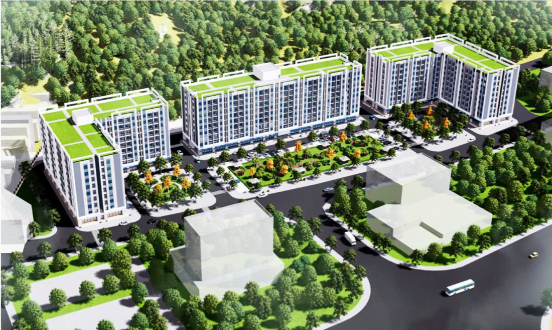 Dự &aacute;n nh&agrave; ở x&atilde; hội khu L&acirc;m Vi&ecirc;n tại L&agrave;o Cai- Ảnh 1.