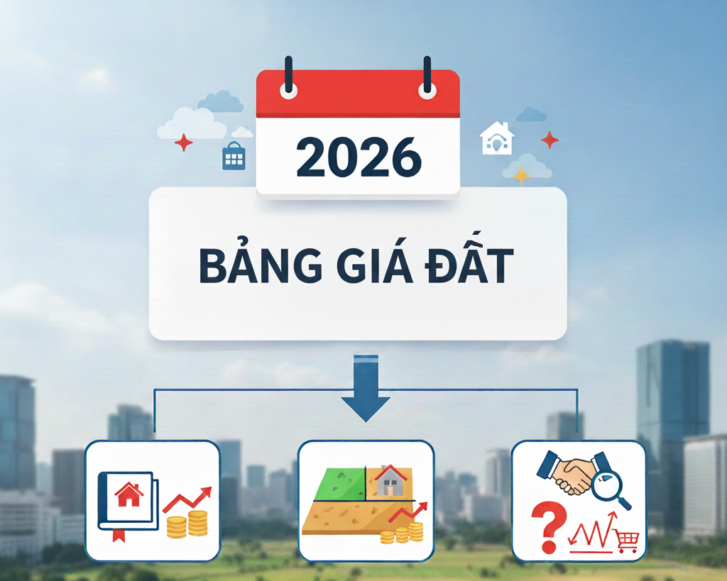 Bảng gi&aacute; đất 2026: T&aacute;c động thế n&agrave;o đến tiền l&agrave;m sổ, chuyển mục đ&iacute;ch, mua b&aacute;n nh&agrave; đất?- Ảnh 1.